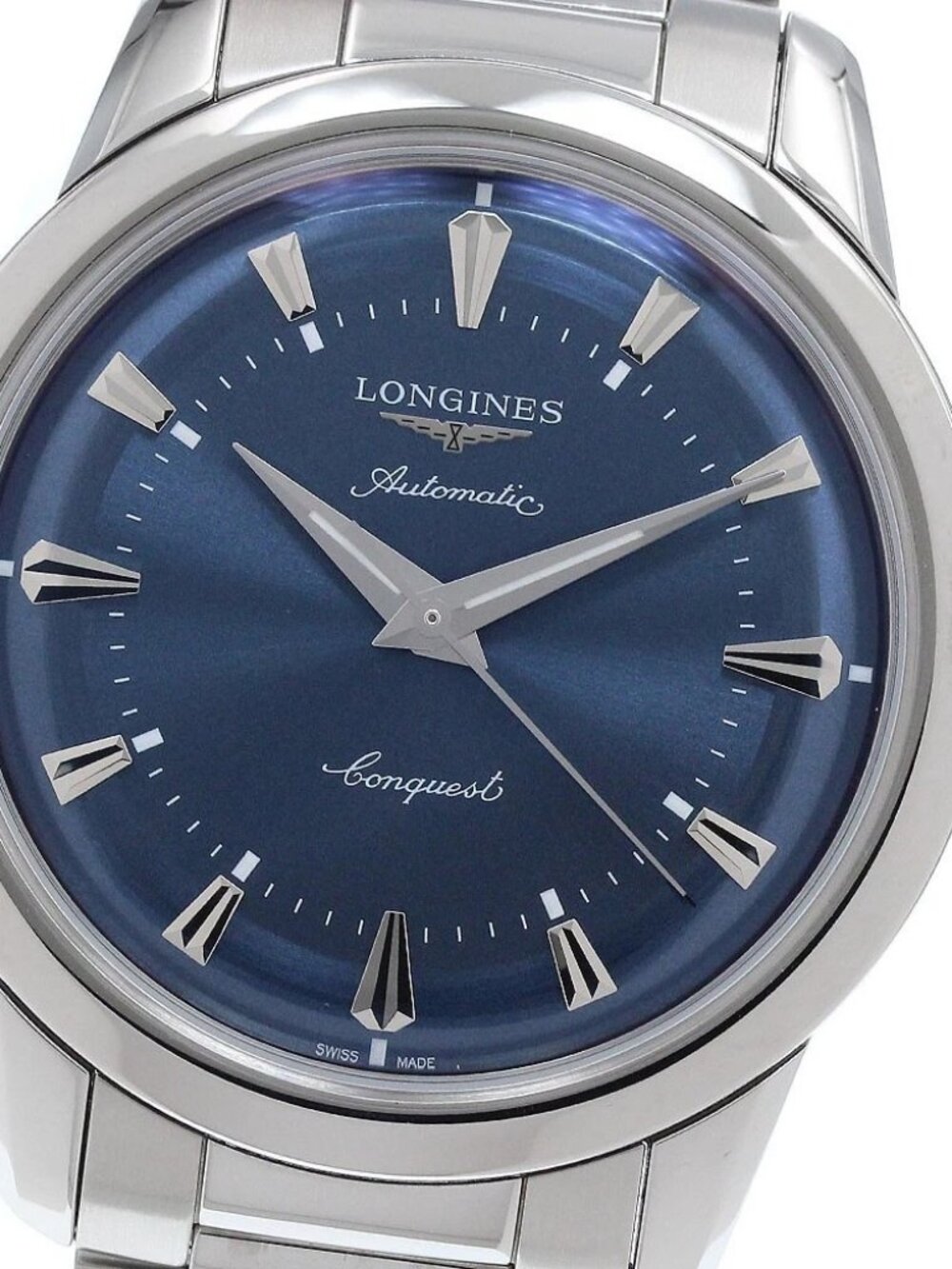 LONGINES Conquest Heritage L1.649.4 Navy Dial Automatic Men's Watch